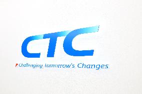 Itochu Techno-Solutions (CTC) signboard and logo